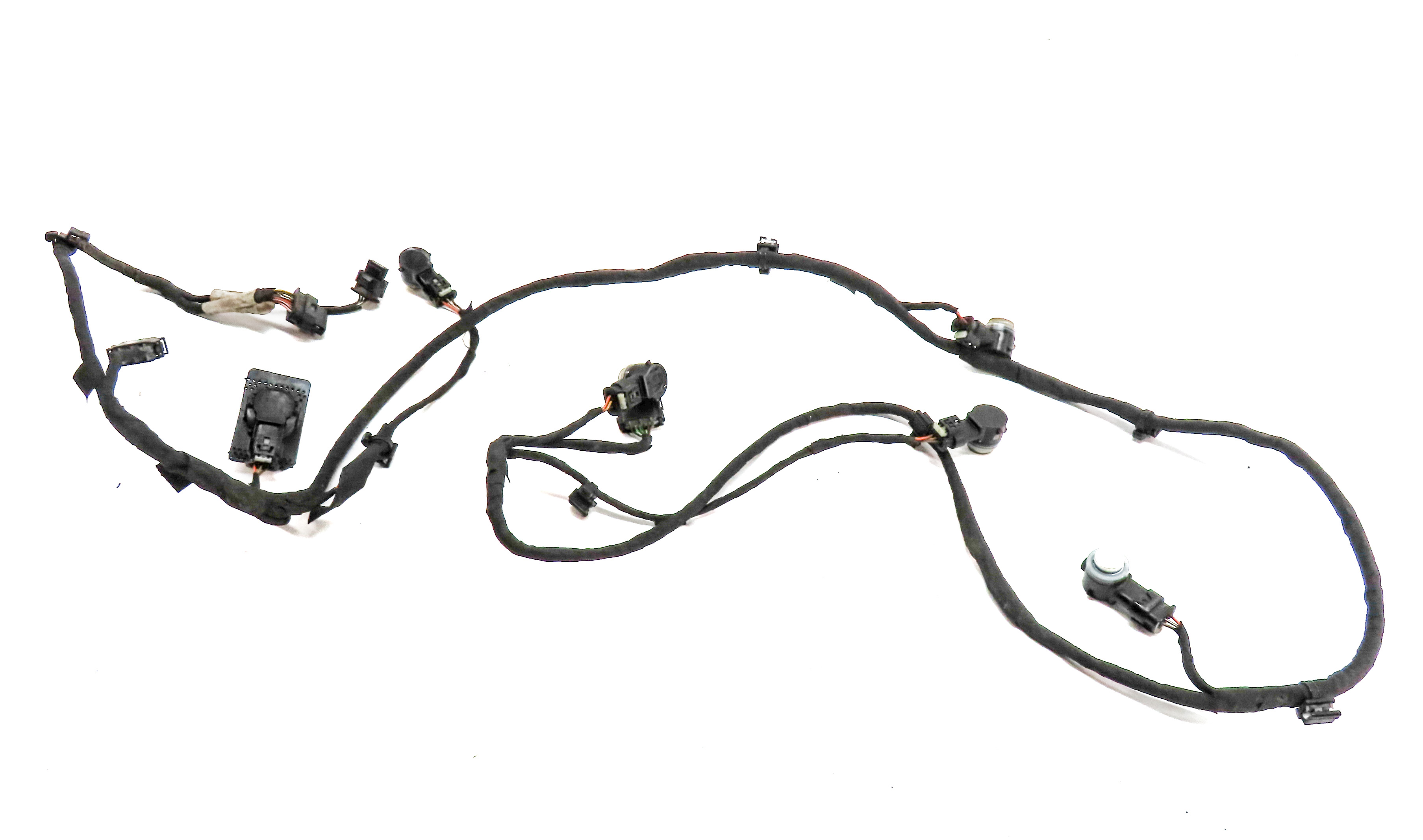 18 MERCEDES GLS450 X166 REAR PARK ASSIST PDC DISTANCE CONTROL SENSOR SET (White) — exact item pictured